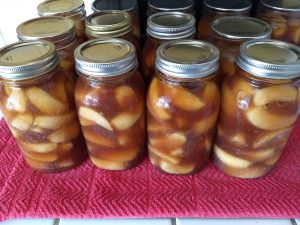 Home Canned Apple Pie Filling