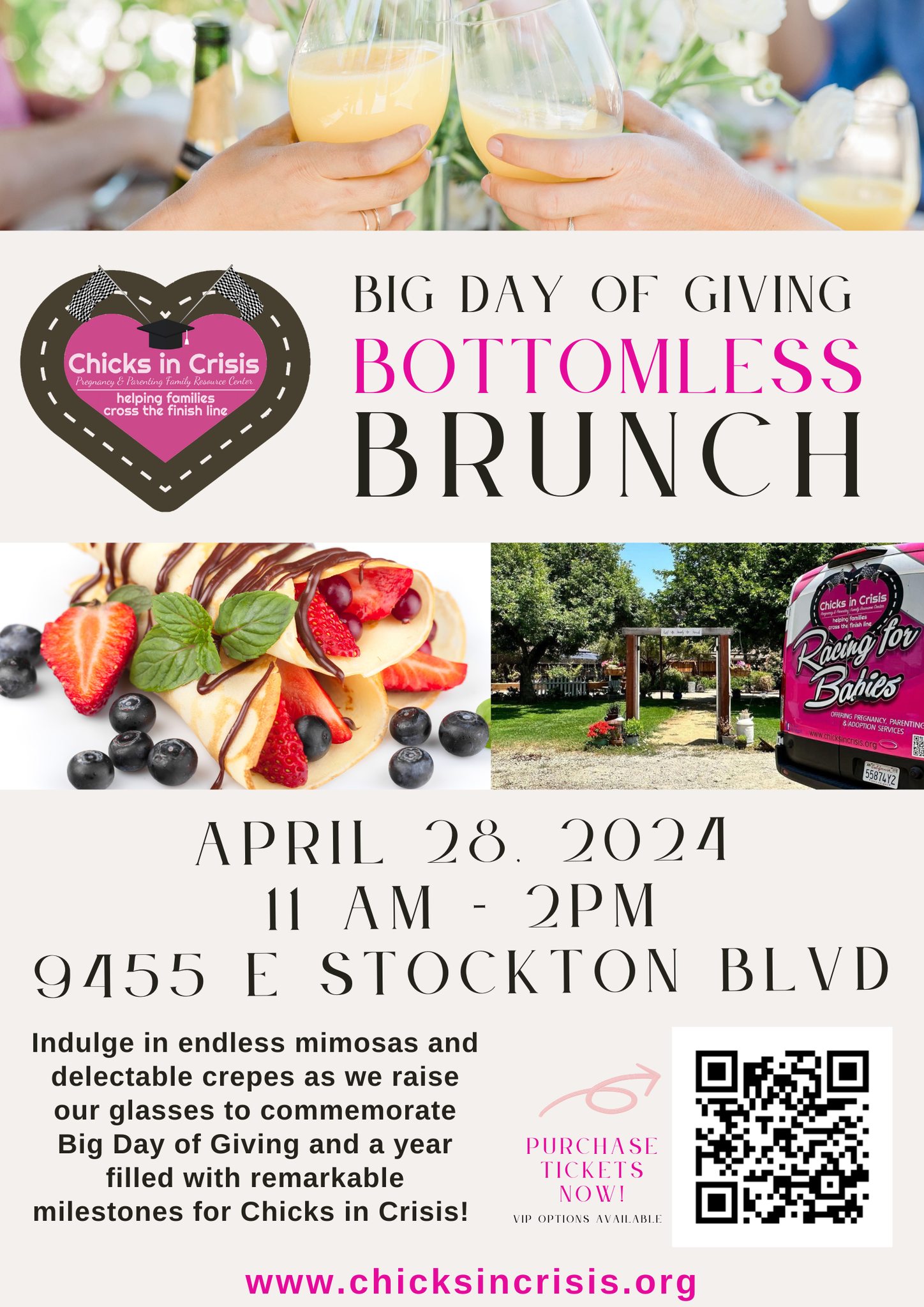 Bottomless Brunch Flyer