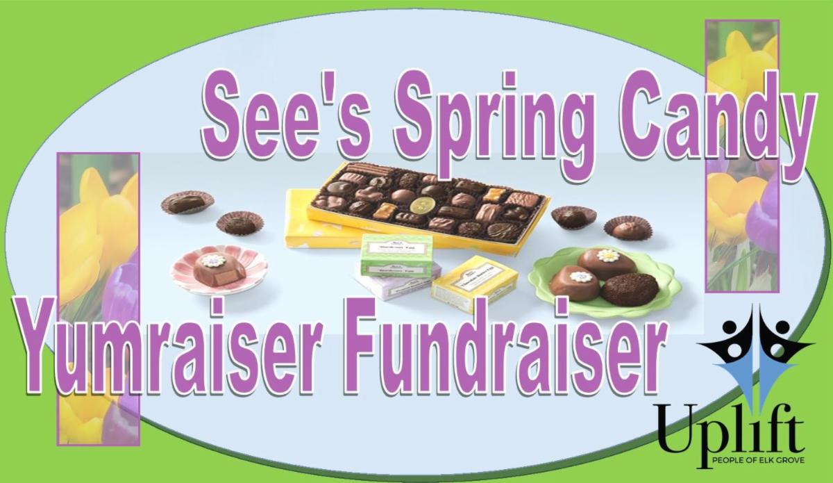See's Candy fundraiser graphic. Click here to order candy